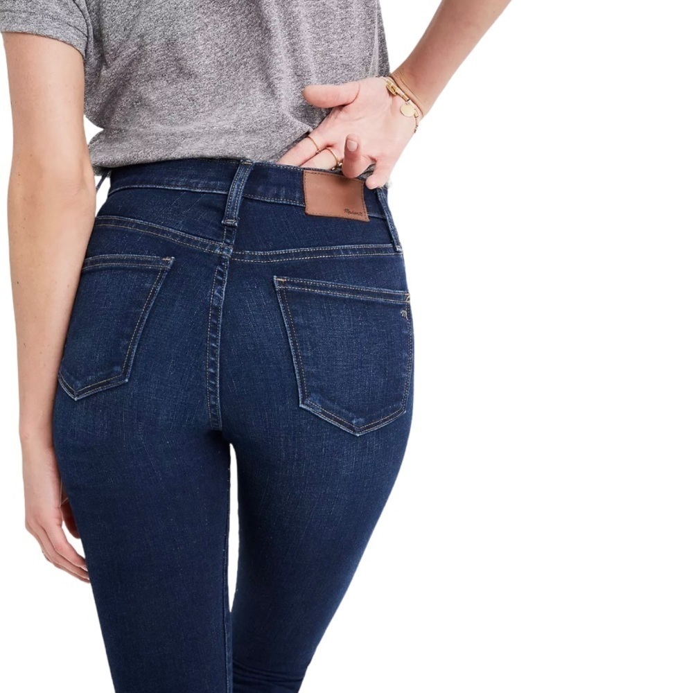 Madewell 10” High Rise Skinny Denim Jeans - Picture 3 of 15